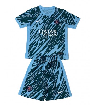 Paris Saint-Germain Goalkeeper Replica Away Stadium Kit for Kids 2024-25 Short Sleeve (+ pants)